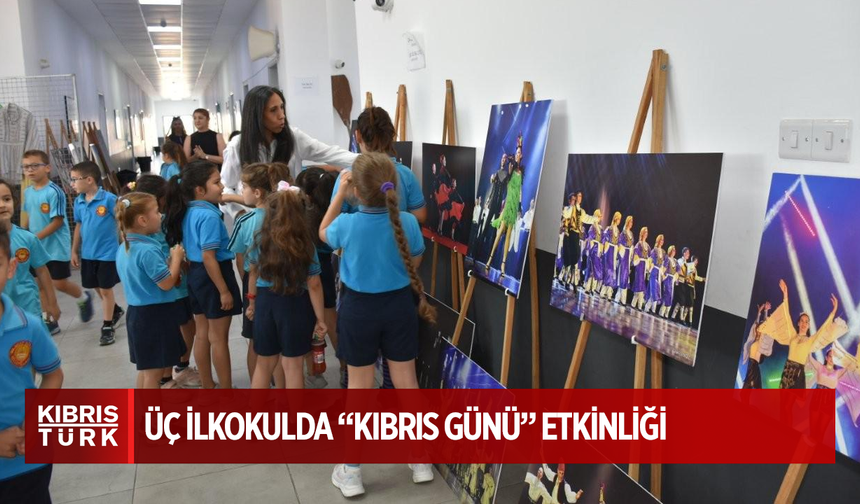 FOGEM’den üç ilkokulda “Kıbrıs Günü” etkinliği