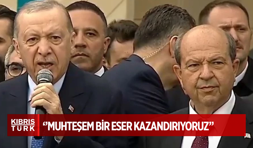 Recep Tayyip Erdoğan: Azmimizi ve hürriyet sevdamızı ilan ediyoruz