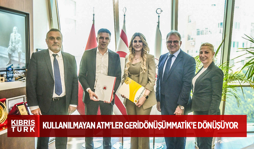 GÖNYELİ-ALAYKÖY’DE ÖNEMLİ GERİ DÖNÜŞÜM PROJESİ: KULLANILMAYAN ATM’LER GERİDÖNÜŞÜMMATİK’E DÖNÜŞÜYOR