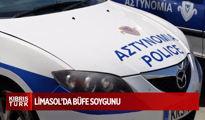 Limasol’da büfe soygunu