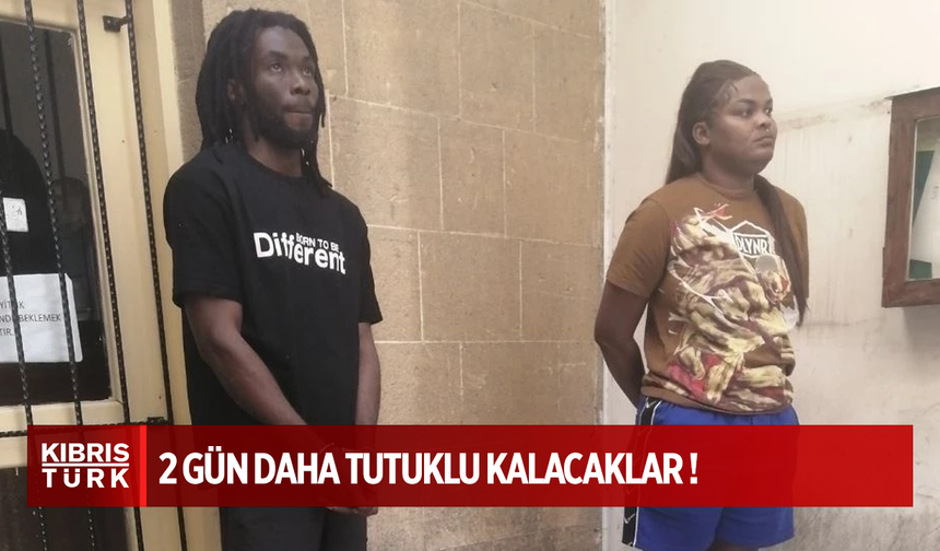 Girne'de 4 yıl 7 ay ve 7 ay izinsiz ikamet etmekle itham edilen iki zanlı tutuklandı