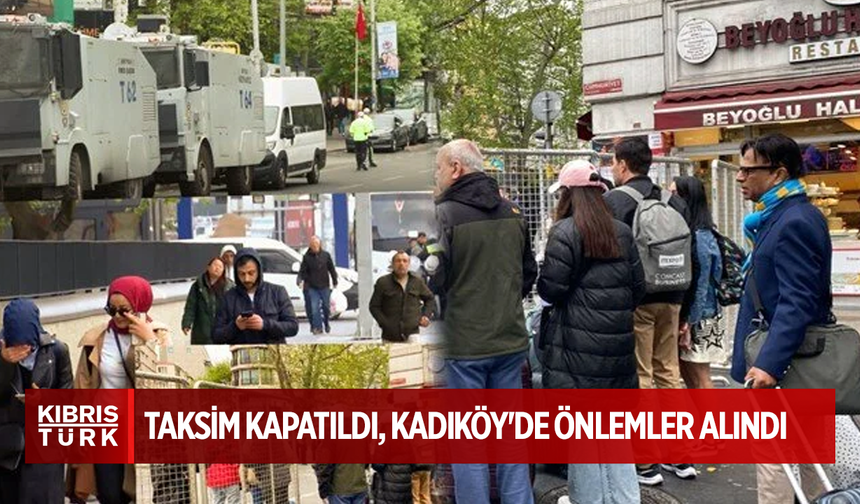İstanbul'da 1 Mayıs