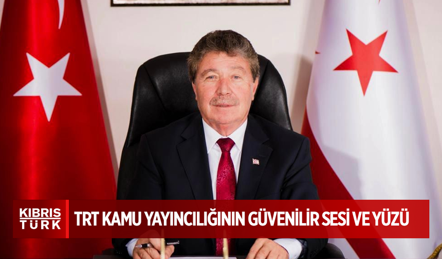Başbakan Ünal Üstel, Türkiye Radyo Televizyon Kurumu’nun (TRT) 61. kuruluş yıl dönümünü kutladı
