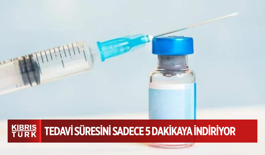 Bu 'süper iğne' kanser tedavisi süresini sadece 5 dakikaya indiriyor