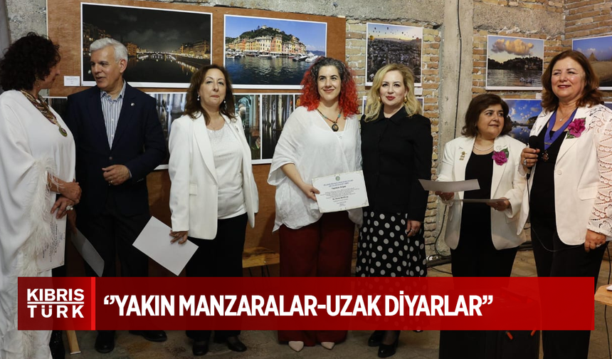 Sibel Tatar, “Yakın Manzaralar-Uzak Diyarlar” resim sergisinin açılışına katıldı