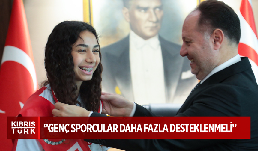 Öztürkler: “Gençlerimiz haksız izolasyonlara rağmen başarılarıyla örnek oluyor”