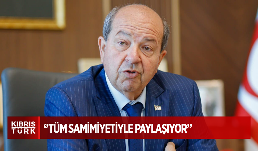 Tatar, "Terörsüz Türkiye" sürecinin barışın yeniden hâkim kılınmasına öncülük etmesini diledi