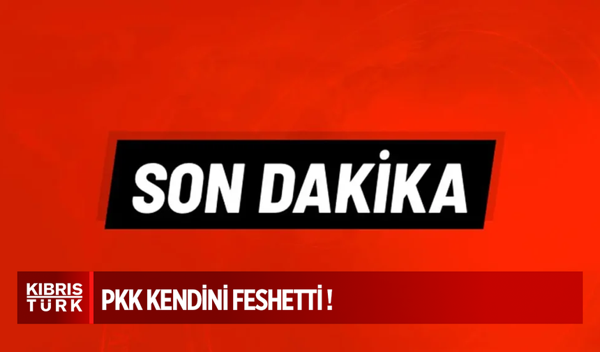 Terör örgütü PKK kendini feshetti!