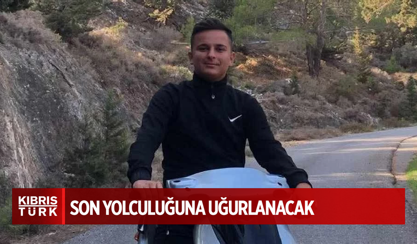 Kayalar Yolu üzerinde meydana gelen kazada yaşamını yitiren Özatlı, son yolculuğuna uğurlanacak