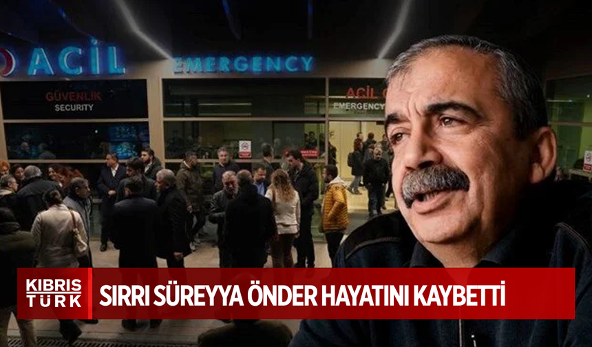 Sırrı Süreyya Önder'den acı haber geldi