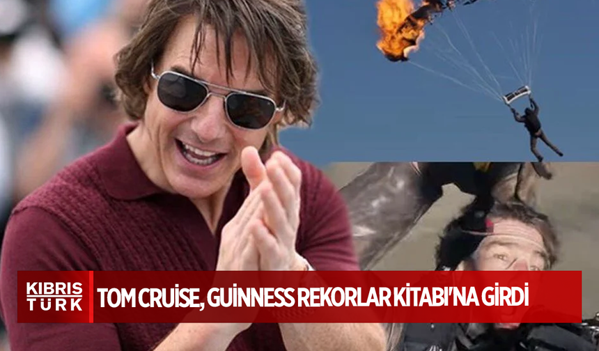 Tom Cruise, Guinness Rekorlar Kitabı'na girdi