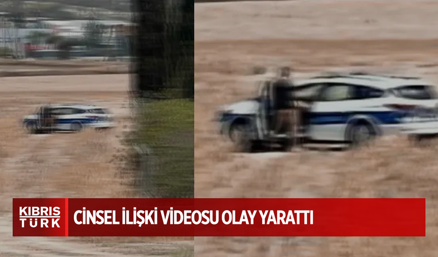 Güney Kıbrıs’ta polis araçlı skandal