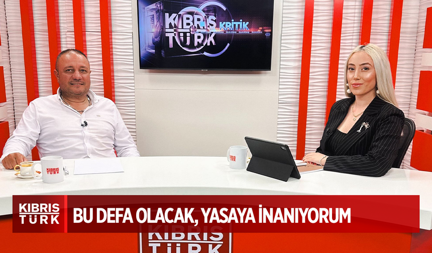 MINDIKOĞLU: BU DEFA OLACAK, YASAYA İNANIYORUM