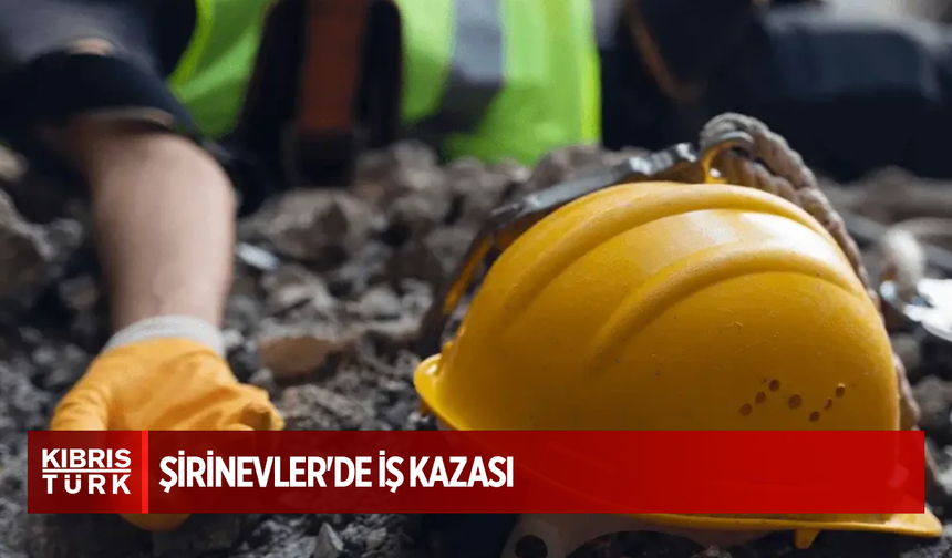 Şirinevler'de iş kazası