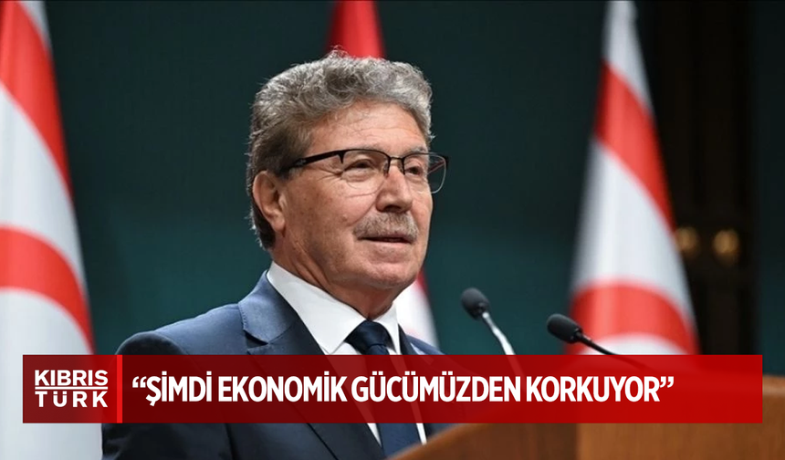 Başbakan Üstel: "Bir zamanlar yoksulluğumuzu bahane eden Rum liderliği, şimdi ekonomik gücümüzden korkuyor"