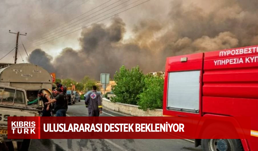 Limasol’un ardından Baf’ta da yangın çıktı: Uluslararası destek bekleniyor