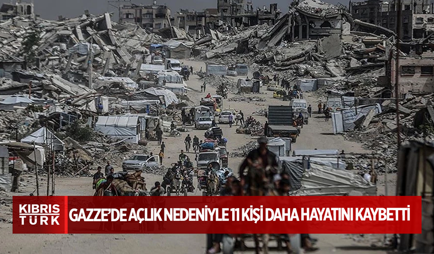 Gazze’de açlık nedeniyle 11 kişi daha hayatını kaybetti: Açlıktan toplam can kaybı 98’i çocuk 212 kişi!
