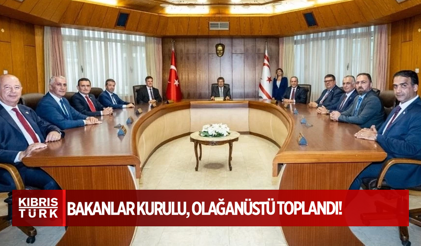 Bakanlar Kurulu, elektrik konusunda yaşanan gelişmeleri değerlendirmek üzere Olağanüstü toplandı!