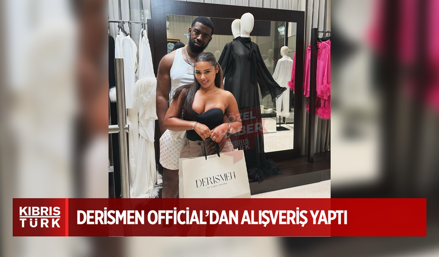 İngiliz Rapçi Tion Wayne, KKTC’de Derismen Official’dan Alışveriş Yaptı