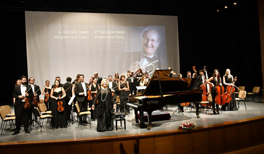 DAÜ’DE MÜZİK ATEŞİ: GÜLSİN ONAY’LA UNUTULMAZ PİYANO FESTİVALİ