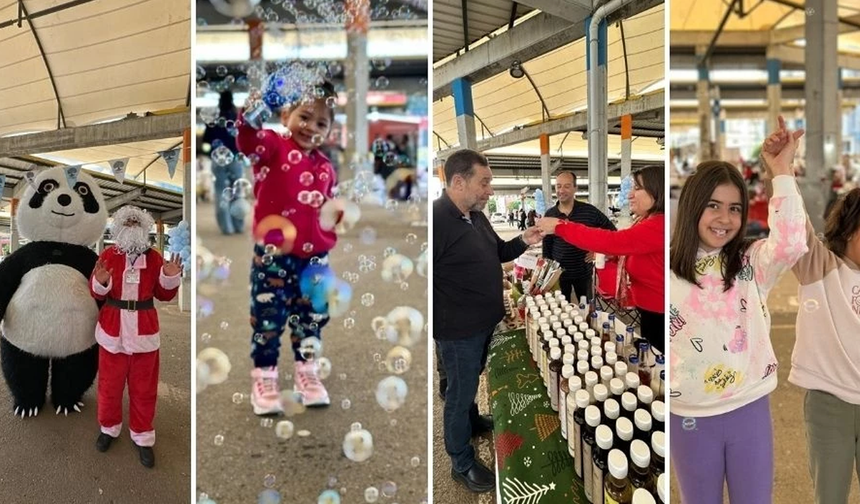 TAM PARTİ Yılbaşı Dayanışma Pazarı ziyarete açıldı