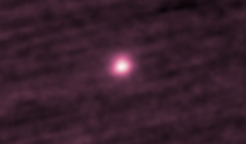 Gizemli ziyaretçinin "kalp atışları" gözlemlendi!