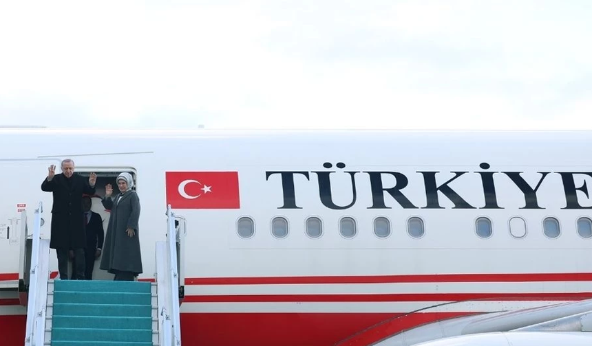 Recep Tayyip Erdoğan, Türkmenistan'a gitti