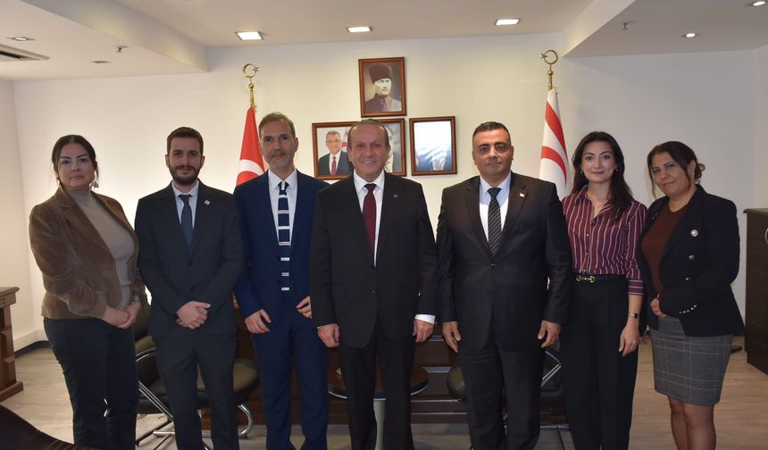 Ataoğlu’ndan KKTC İzmir Başkonsolosluğuna Ziyaret