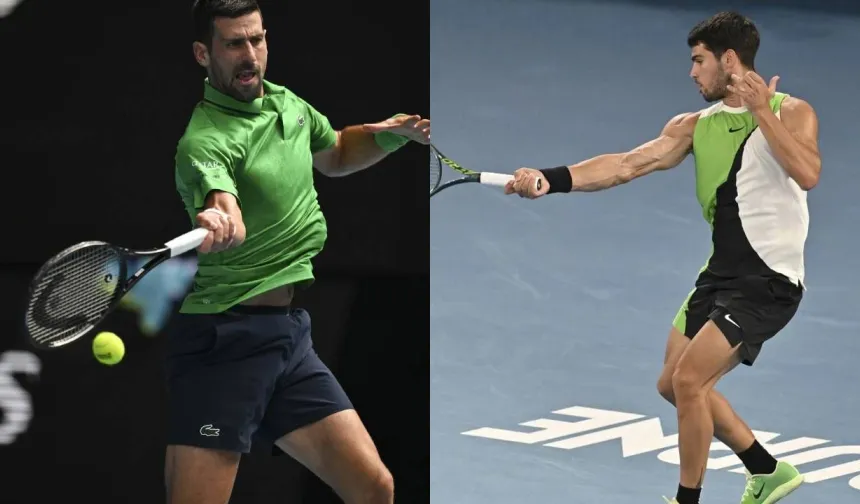 Avustralya Açık’ta dev final: Djokovic, Alcaraz’ın rakibi oldu