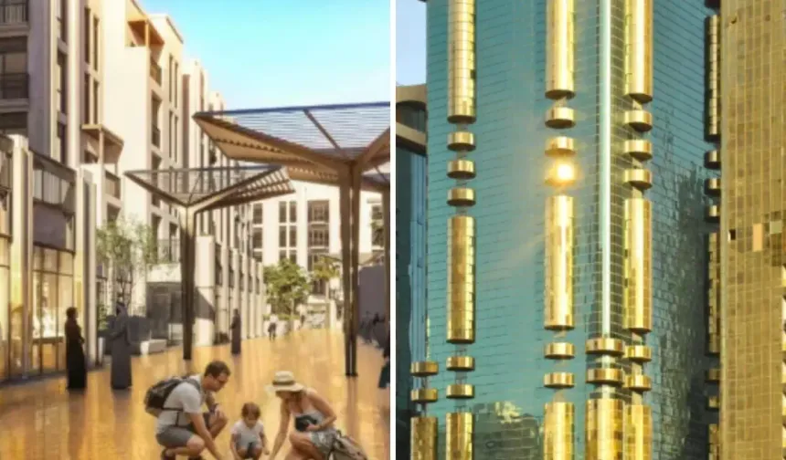 Dubai'den dudak uçuklatan proje: Altınla kaplı ilk cadde geliyor