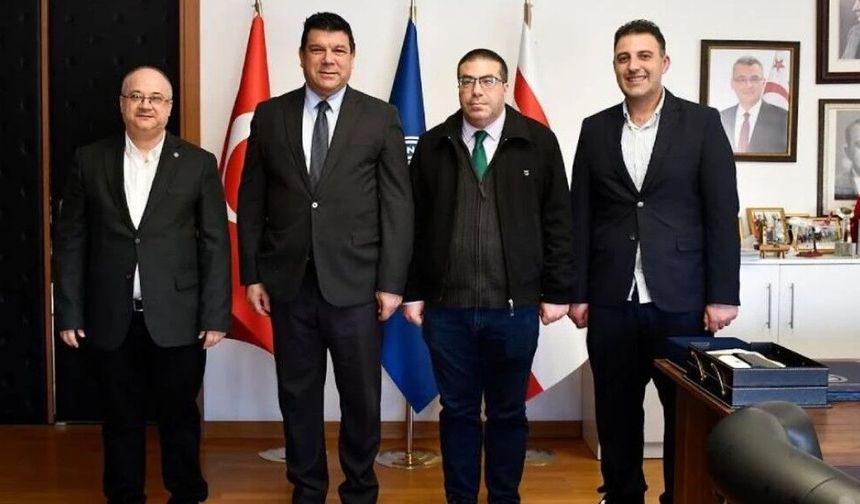 Uludağ Üniversitesi öğretim üyelerinden DAÜ Rektörlüğü’ne ziyaret