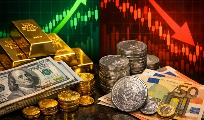 Altın ve gümüş fiyatları bir gecede çakıldı