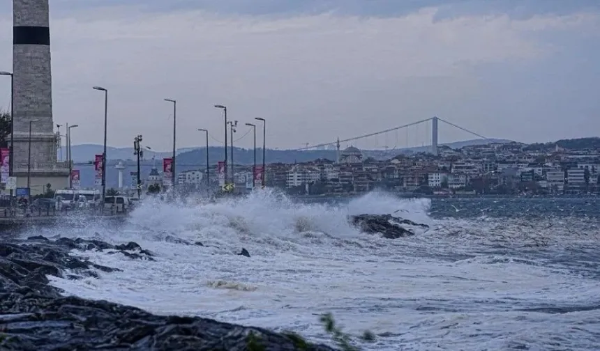 Meteoroloji'den uyarı: Bu akşamdan cumartesine kadar sürecek kara ve deniz fırtınası bekleniyor