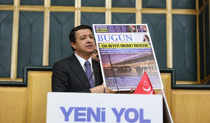 Arıkan, TBMM’de “CIA Ercan Havalimanında Keşif Yaptı” İddiasını Yineledi