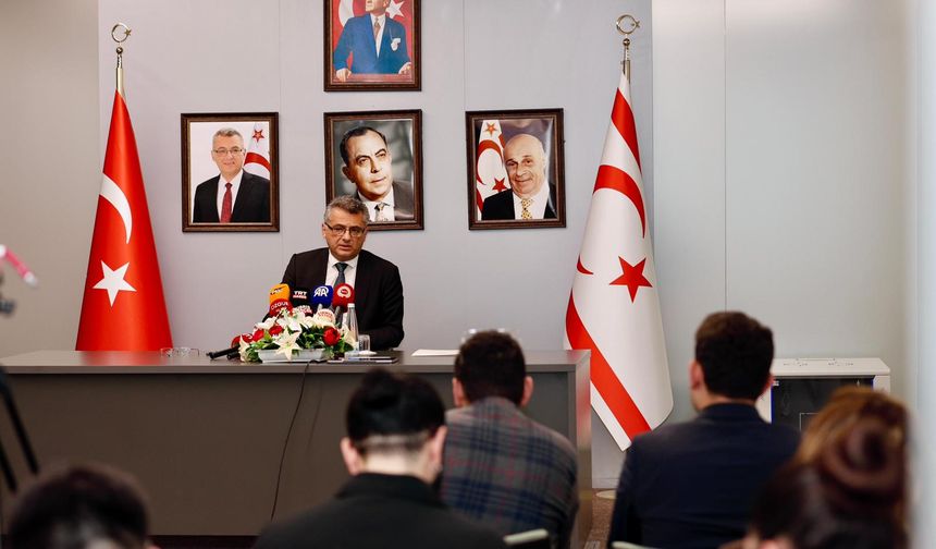 Cumhurbaşkanı Erhürman:  "Halkımızın çözüm iradesini bir kez daha doğrudan Sayın Genel Sekreter’e ilettik"