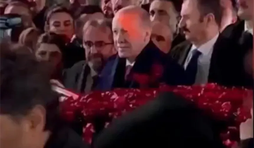 Türkiye Cumhurbaşkanı Recep Tayyip Erdoğan'a doğum günü sürprizi
