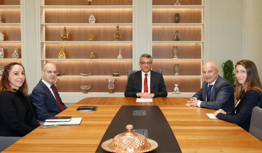 Erhürman, İsviçre’nin Lefkoşa Büyükelçisi Burgener'i kabul etti