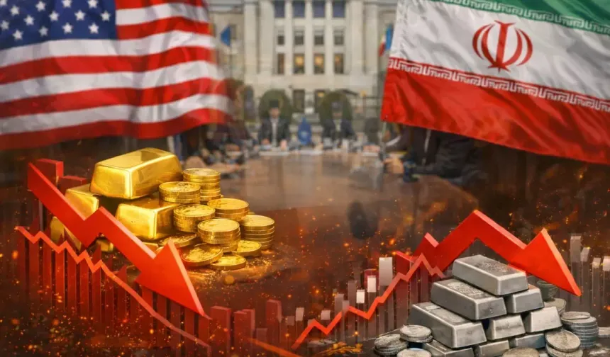 ABD ile İran anlaştı, altın sert düştü