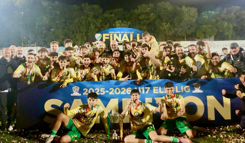 Mağusa Türk Gücü U17 Takımı Tarihe Geçti