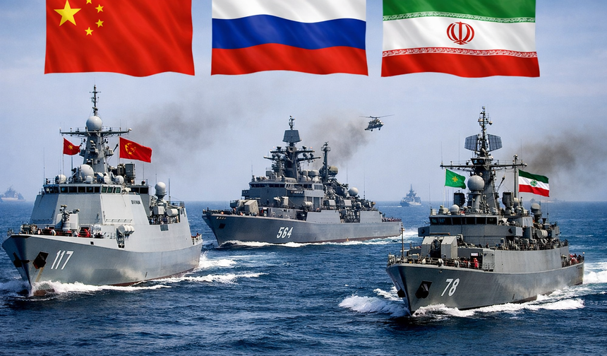 Çin, Rusya ve İran'dan ortak deniz tatbikatı