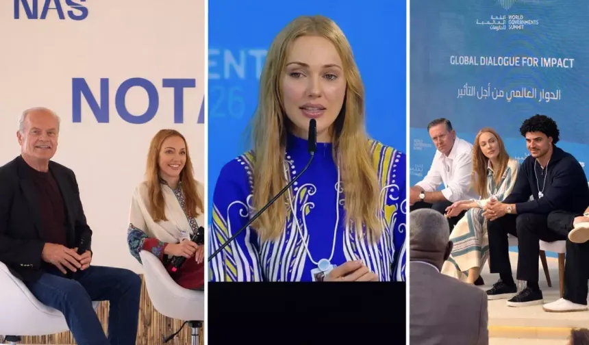 Dünya Hükümetler Zirvesi'ne davet edilen tek Türk oyuncu Meryem Uzerli oldu