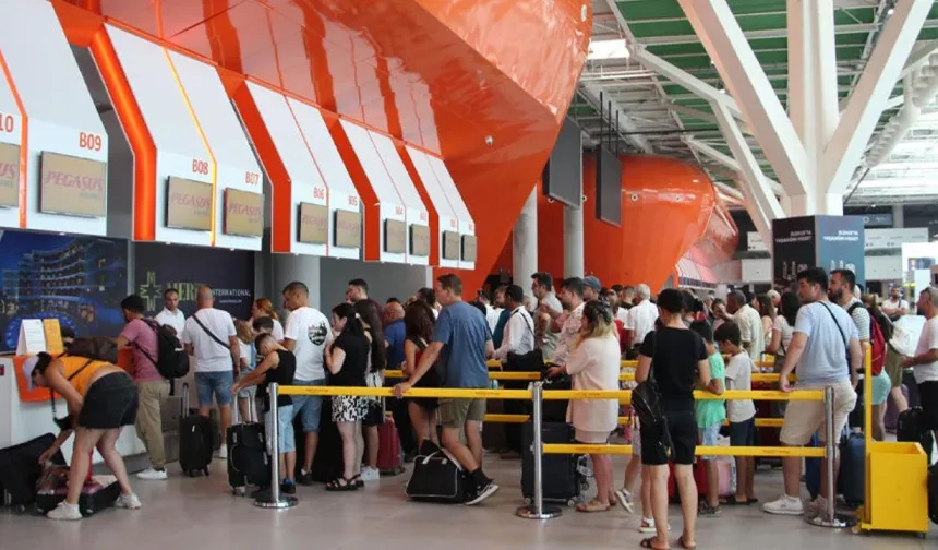 2025’te ülkeye gelen yolcu sayısı 2024’e kıyasla yüzde 17,2 arttı