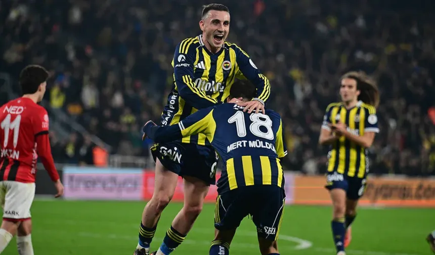 Fenerbahçe’den Kadıköy’de net galibiyet