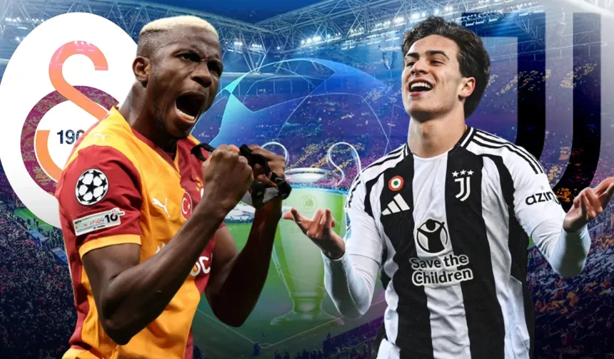 İtalya'ya çok avantajlı gidiyoruz! Galatasaray, Juventus'u Ali Sami Yen cehenneminden çıkarmadı