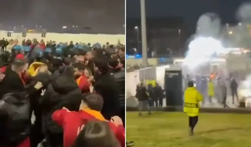 Galatasaray-Juventus maçı öncesinde olay çıktı