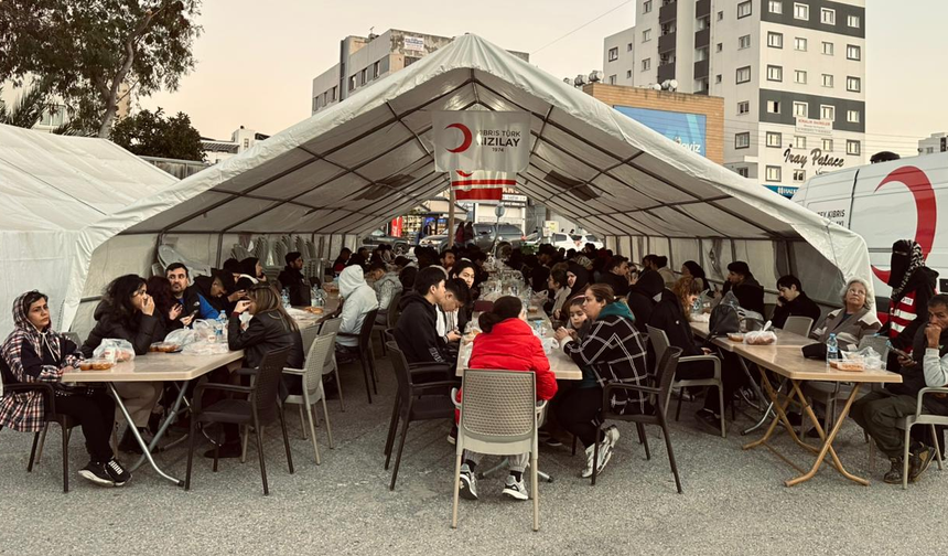 Kıbrıs Türk Kızılay’dan Ramazan boyunca “İftar Sofrası” dayanışması