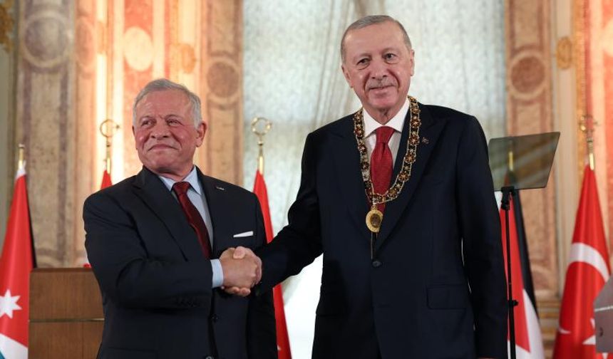 Erdoğan: Ürdün Kralı Abdullah ile iki ülke dostluğunu kuvvetlendirecek kararlar aldık