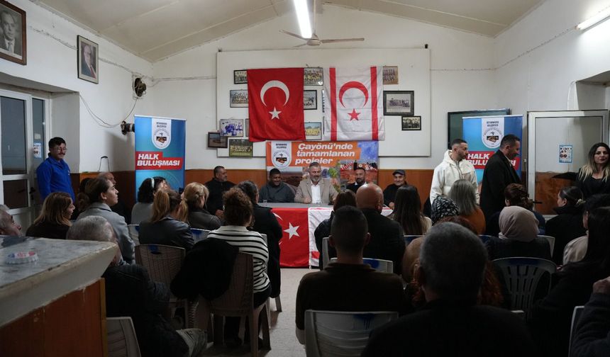 Beyarmudu Belediye Başkanı Bülent Bebek Çayönü’nde Halkla Buluştu