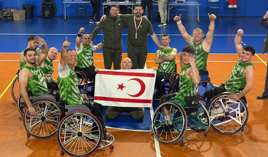 Vakıflar tekerlekli sandalye basketbol takımı zorlu deplasmandan galibiyetle döndü