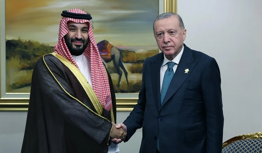 Erdoğan, Suudi Arabistan Veliaht Prensi Muhammed Bin Selman ile Görüştü